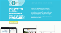 Desktop Screenshot of bayleaf.com